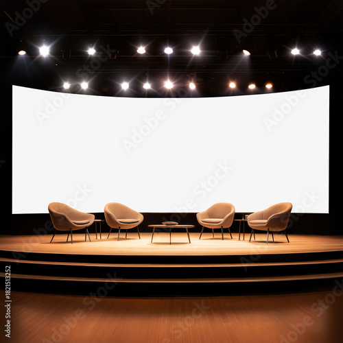 An image of a Conference stage