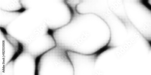 halftone curved line pattern. gradient halftone dots backgrounds vector eps10