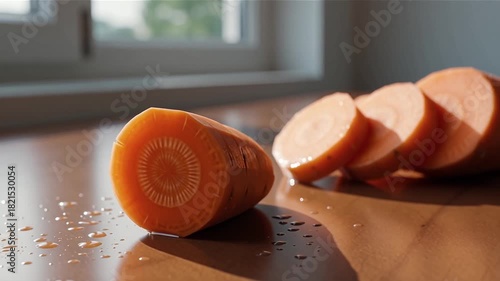 preparing food in a kitchen
