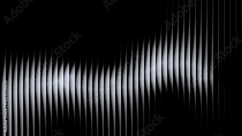 abstract cool white gray vertical frequency sound wave background