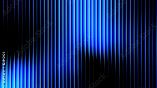 abstract deep blue vertical sound wave technology background