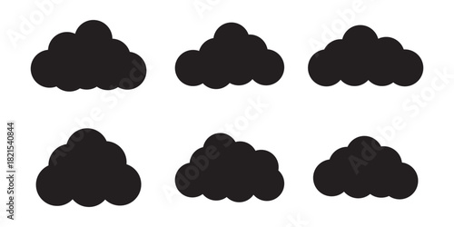 cloud vector. symbol, sign icon