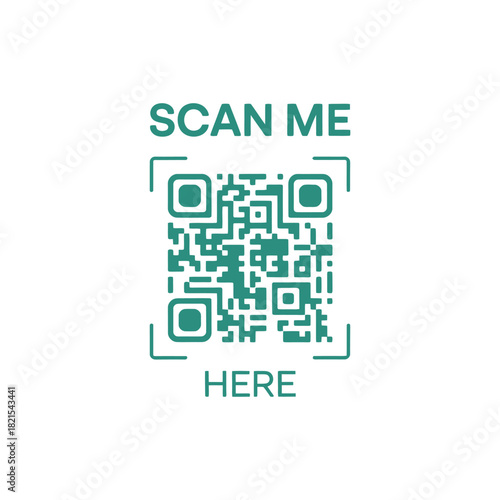Scan me here qr code for information access