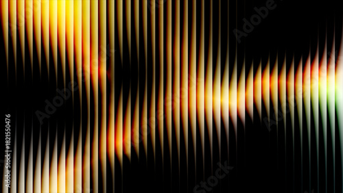 abstract gold yellow vertical sound wave dynamic background