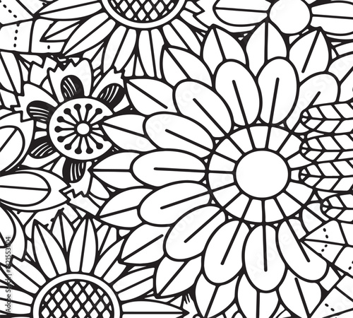 Cute Flower Coloring Sheets for Little Artists 