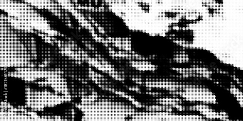 White halftone pulse wave design with sharp peaks, clean audio wave pattern for digital branding, music, and advertising creative projects