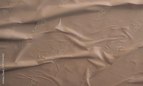 Folded white paper texture backdrop, crumpled poster surface, empty background for text or graphics