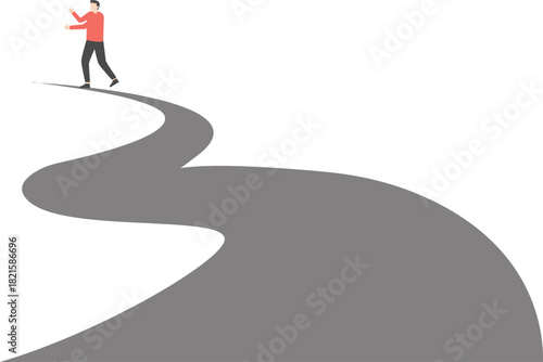 Businessman lost the way forward

