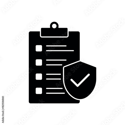 Safety Protocol icon outline editable stroke line drawing eps.