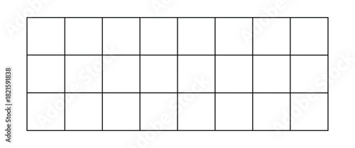 Lines paper page isolated, dots and cells notebook pattern, technical blank, grid banner set, square graph project texture, mockup template copybook, school checkered sheet backdrop - stock vector.