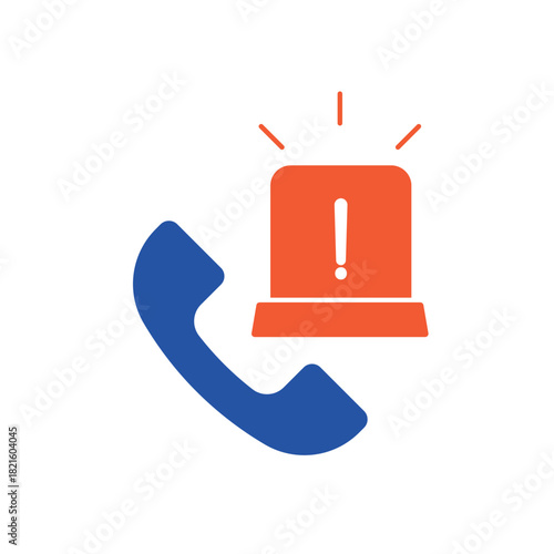 Emergency Contact icon outline editable stroke line drawing eps.