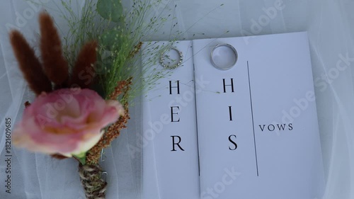 Books of wedding vows