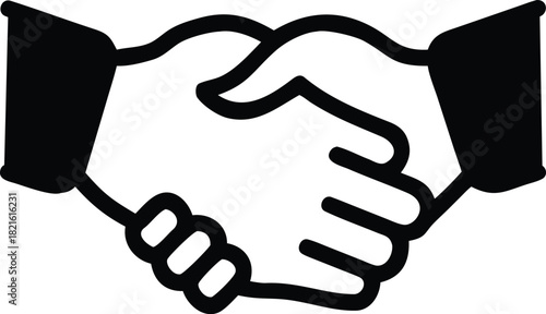 handshake between two businessmen