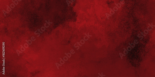Abstract red and black textured background with a smoky effect perfect for artistic designs wallpapers . Old wall texture cement black red background .