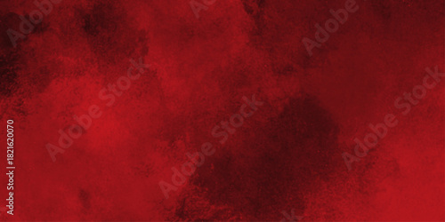 Abstract red and black textured background with a smoky effect perfect for artistic designs wallpapers . Old wall texture cement black red background .