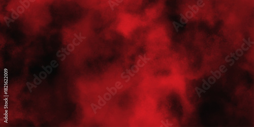 Abstract red and black textured background with a smoky effect perfect for artistic designs wallpapers . Old wall texture cement black red background .
