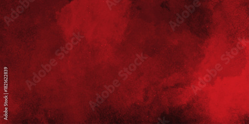 Abstract red and black textured background with a smoky effect perfect for artistic designs wallpapers . Old wall texture cement black red background .
