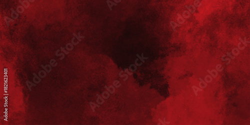 Abstract red and black textured background with a smoky effect perfect for artistic designs wallpapers . Old wall texture cement black red background .