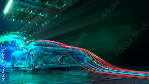 Futuristic car