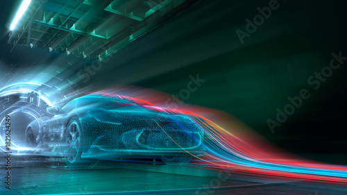 Futuristic car