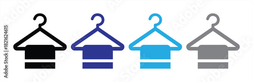 Clothes Hanger Icon Set