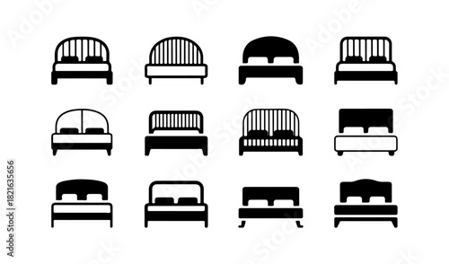 Bed Frame Silhouettes Collection
