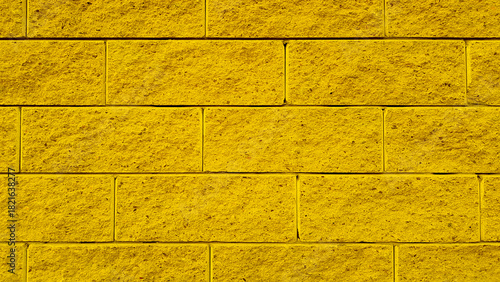 Tiles brick wall background texture.