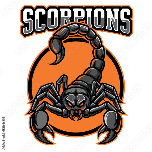 Esports logo of a wild, ferocious predator ready to hunt and dominate the game with strong, fast and deadly performance