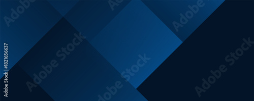 Abstract background gradient dark navy blue banner simple abstract