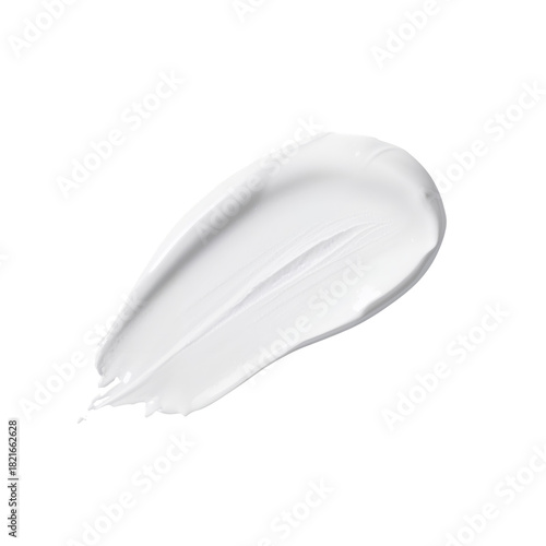 Creamy White Texture for Skincare Applications on a Clean Surface