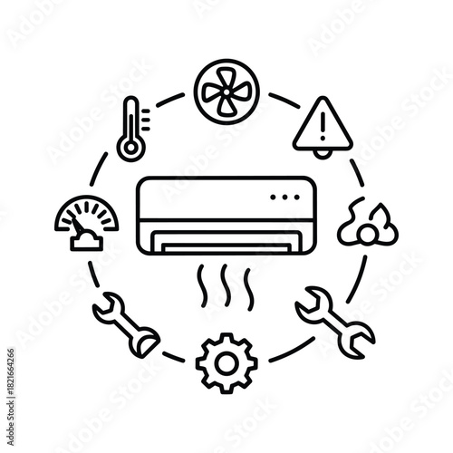 Fingerprint scan icon for biometric security and identity verification