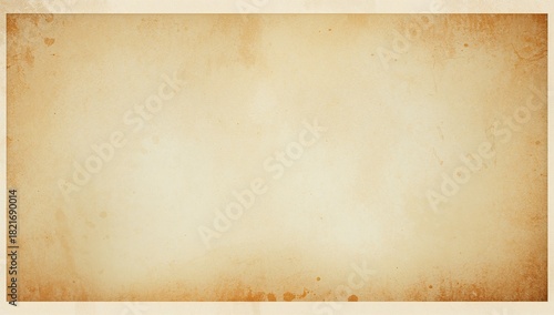 Displaying aged parchment sheet filling frame on studio backdrop, with stains, creases, vignette