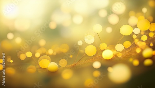 subtle yellow micro circle backdrop soft focus soft dreamy