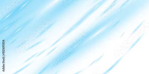 Abstract flowing lines of bright blue and green color creating a soft wave motion background texture