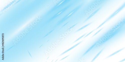 Abstract blue background with soft light waves, like a bright sky design illustration
