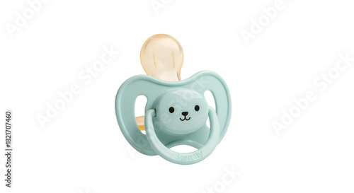 baby pacifier on transparent background