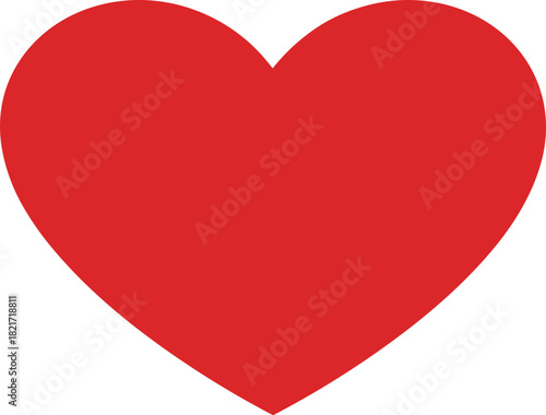 A bold vibrant red heart against a backdrop of intense black creating a dramatic contrast