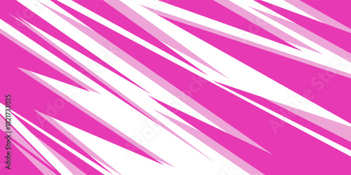 Abstract diagonal slashes in pink background vector for sports ,gaming, racing themes