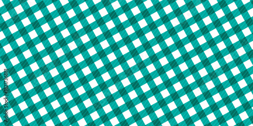 green cute pastel plaid background. vector modern pattern.