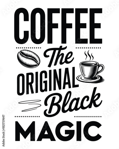 Coffee t-shirt design. Coffee typography t shirt design