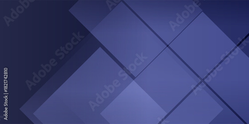 Abstract blue background with diagonal lines. Dynamic shapes composition.
