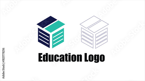 online study logo, learning logo template design vector