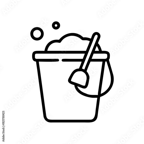 Cleaning Bucket Icon