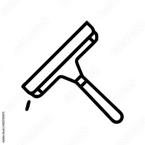 Window Squeegee Icon