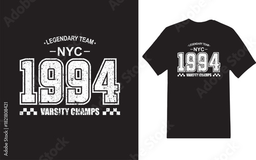 Vintage typography t-shirt design