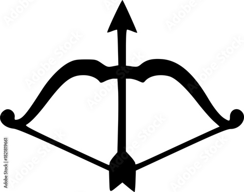 Unique Lord Ram Minimal Silhouette Logos in Pure Black Vector