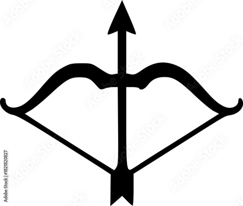 Unique Lord Ram Minimal Silhouette Logos in Pure Black Vector