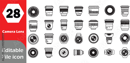Versatile icon set for digital and print projects