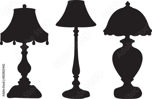 amp silhouette vector