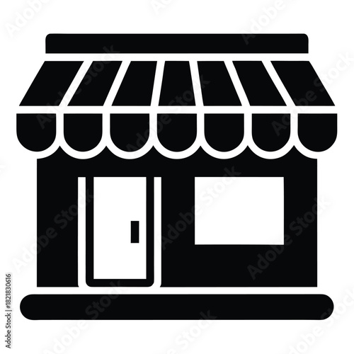 storefront vector icon